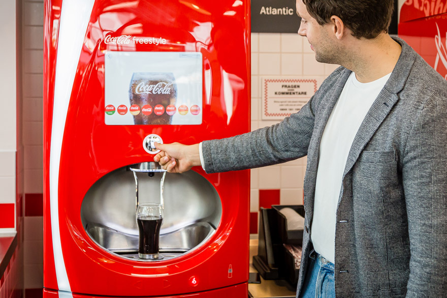 Movie Park Neuheiten - Coca-Cola Freestyle