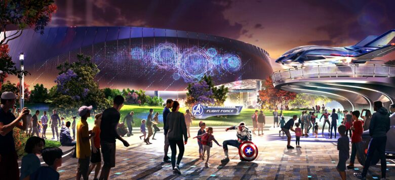 marvel avengers campus eröffnung