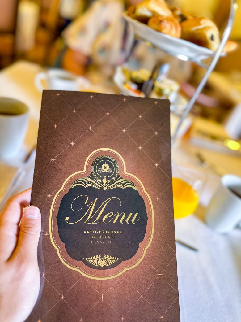 Prinzessinnen Frühstück im Disneyland Paris