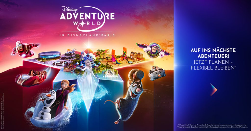 Disney Adventure World jetzt buchen