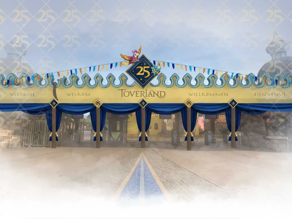 25 Jahre Toverland Neuer Eingang