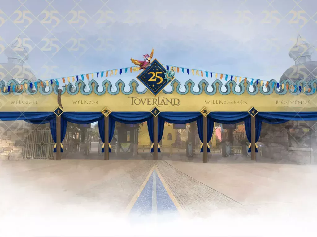 25 Jahre Toverland Neuer Eingang